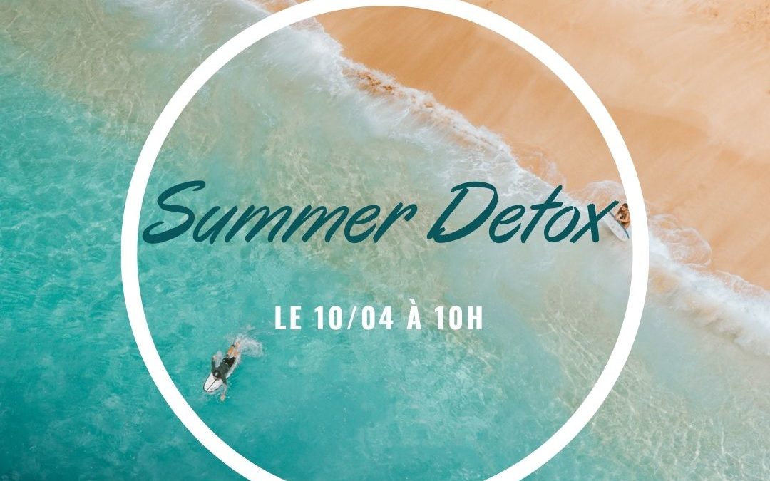 Stage Pilates & Yin Yoga Summer Detox – le dimanche 10 avril à 10h